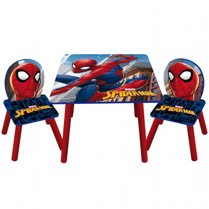 Spiderman Bord og to stole