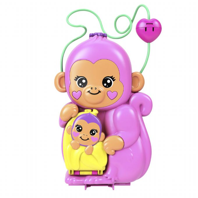 Polly Pocket Momma Monkey & Baby