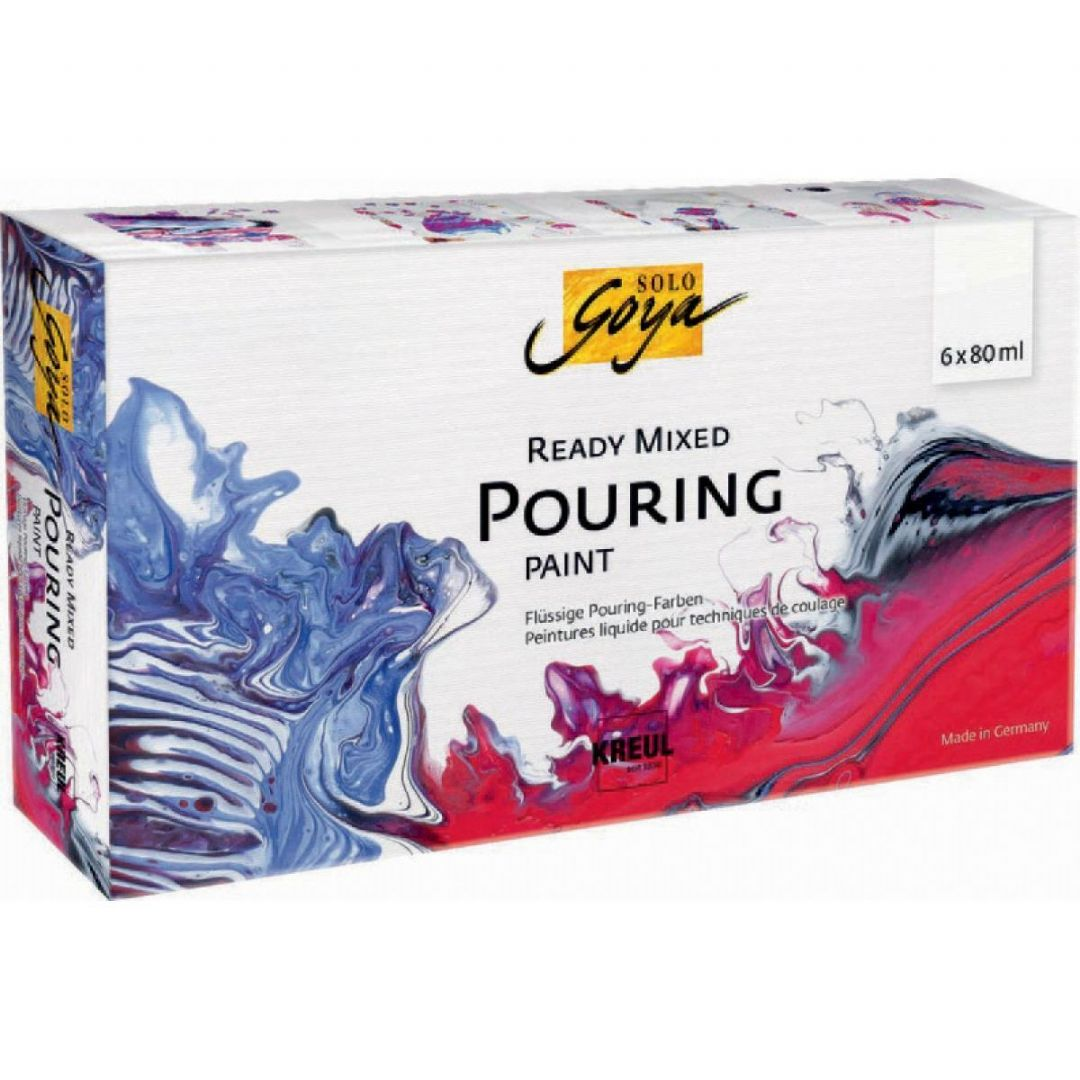 Pouring maling 6x 80ml