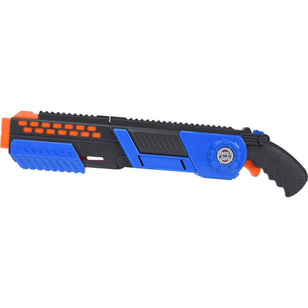 Dart Gun med 4 Pile – Blå
