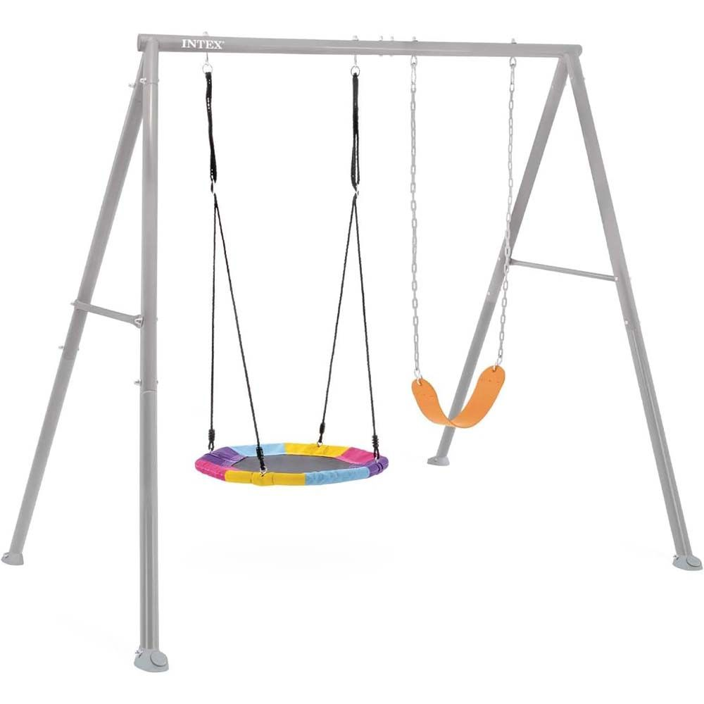Saucer + Swing Gyngesæt med To Gynger
