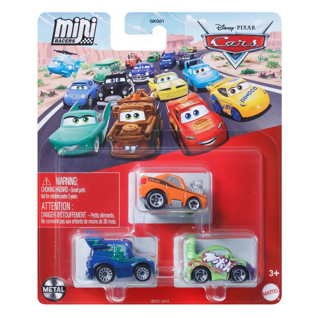 Cars Min Racerbiler 3 pack