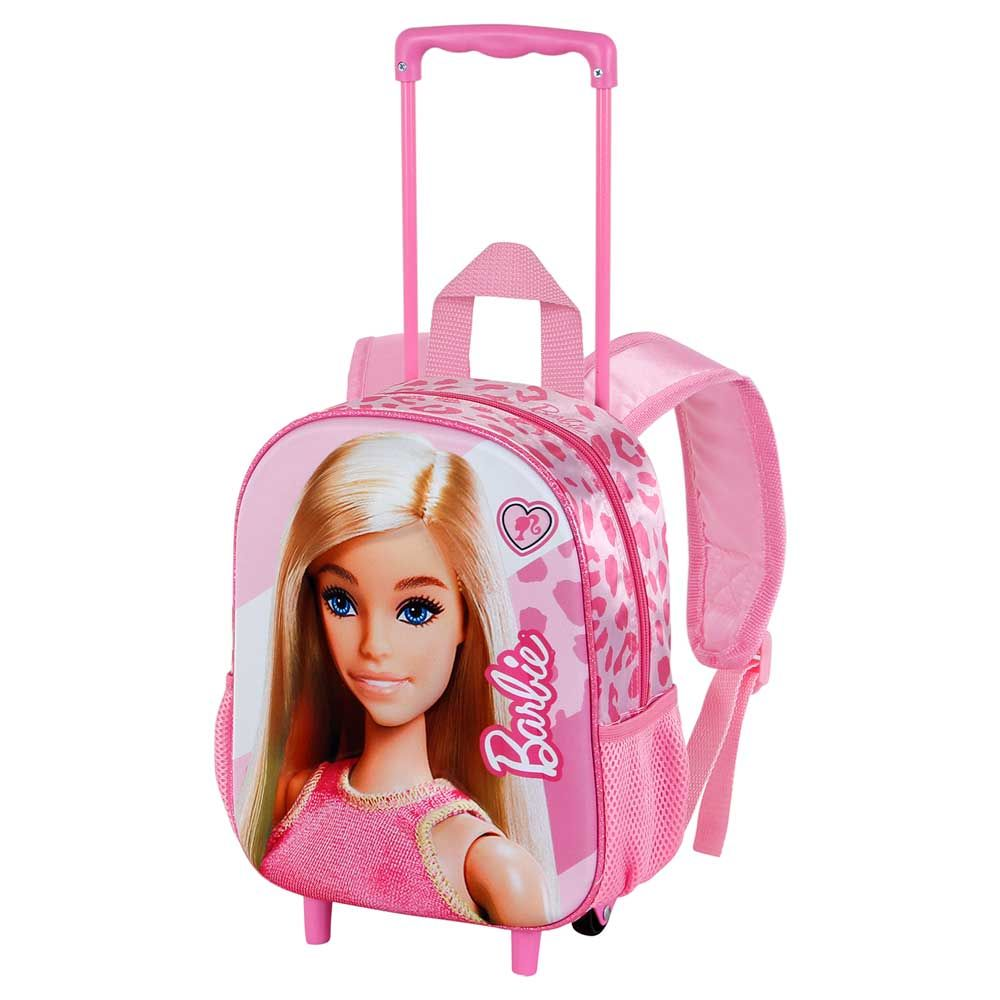 Barbie Fashion 3D Rygsæk m/hjul, Pink