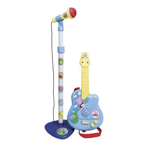 Guitar og mikrofon sæt