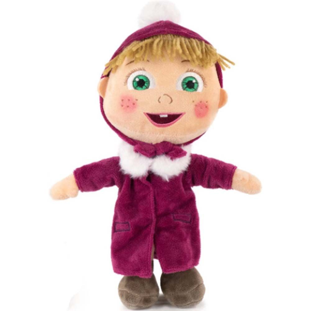 Masha og bjørnen Bamse 28cm