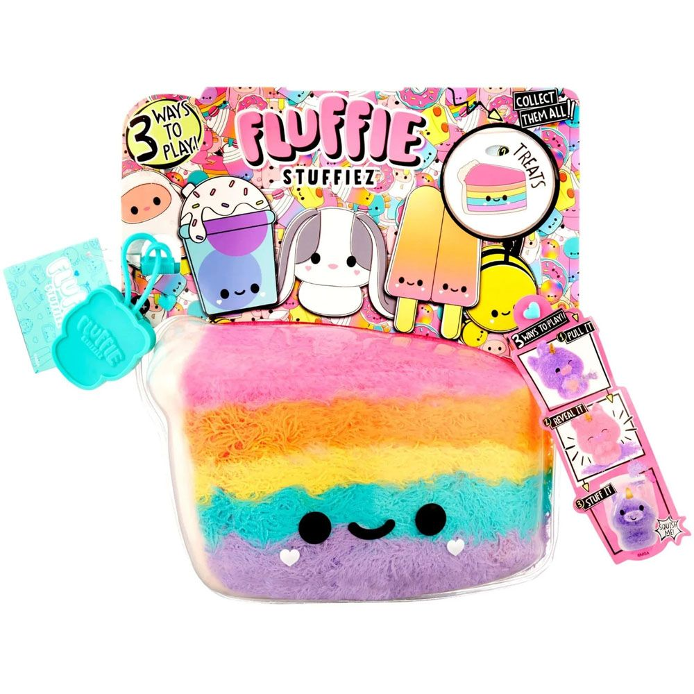 Fluffie Stuffiez – Kage/Pizza Bamse