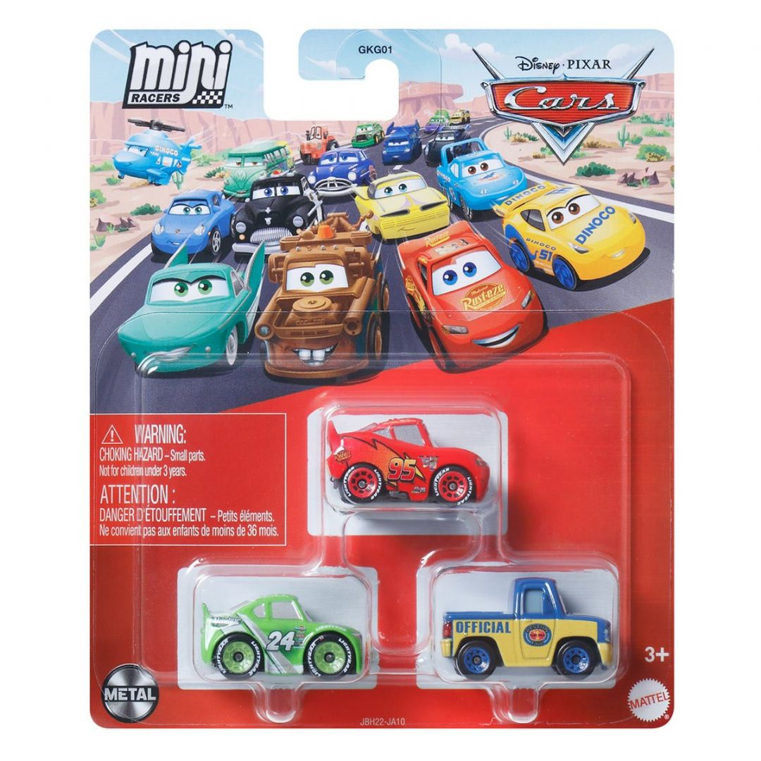 Cars Min Racerbiler 3 pack
