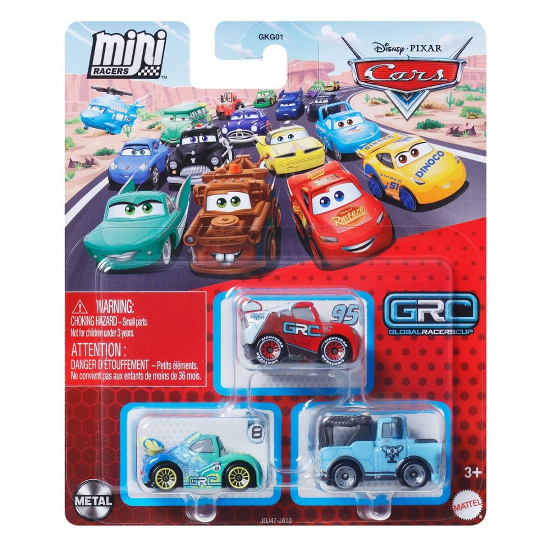 Cars Min Racerbiler 3 pack