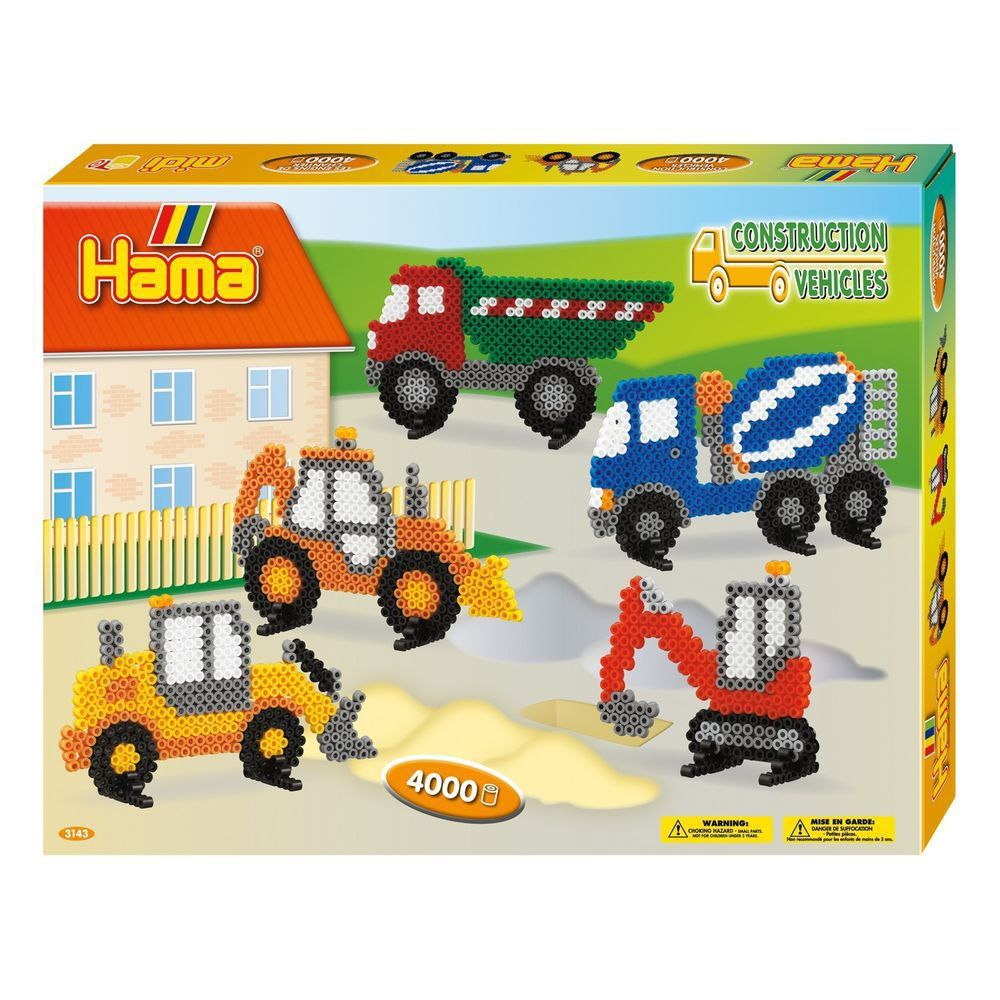 Hama Perler Byggeplads – 4.000 Perler