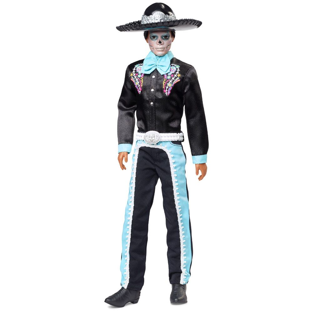 Barbie Ken Dia de Muertos Dukke