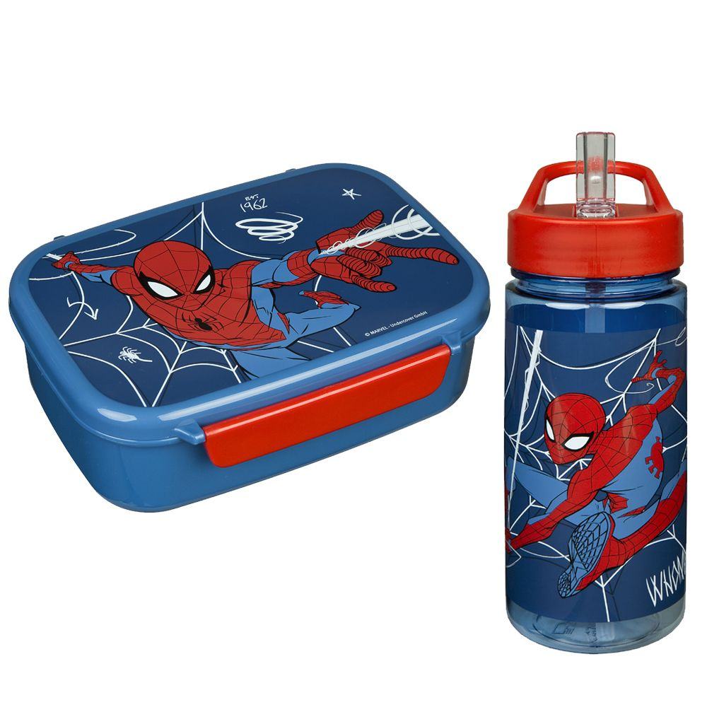 Spiderman Madkasse og Drikkedunk