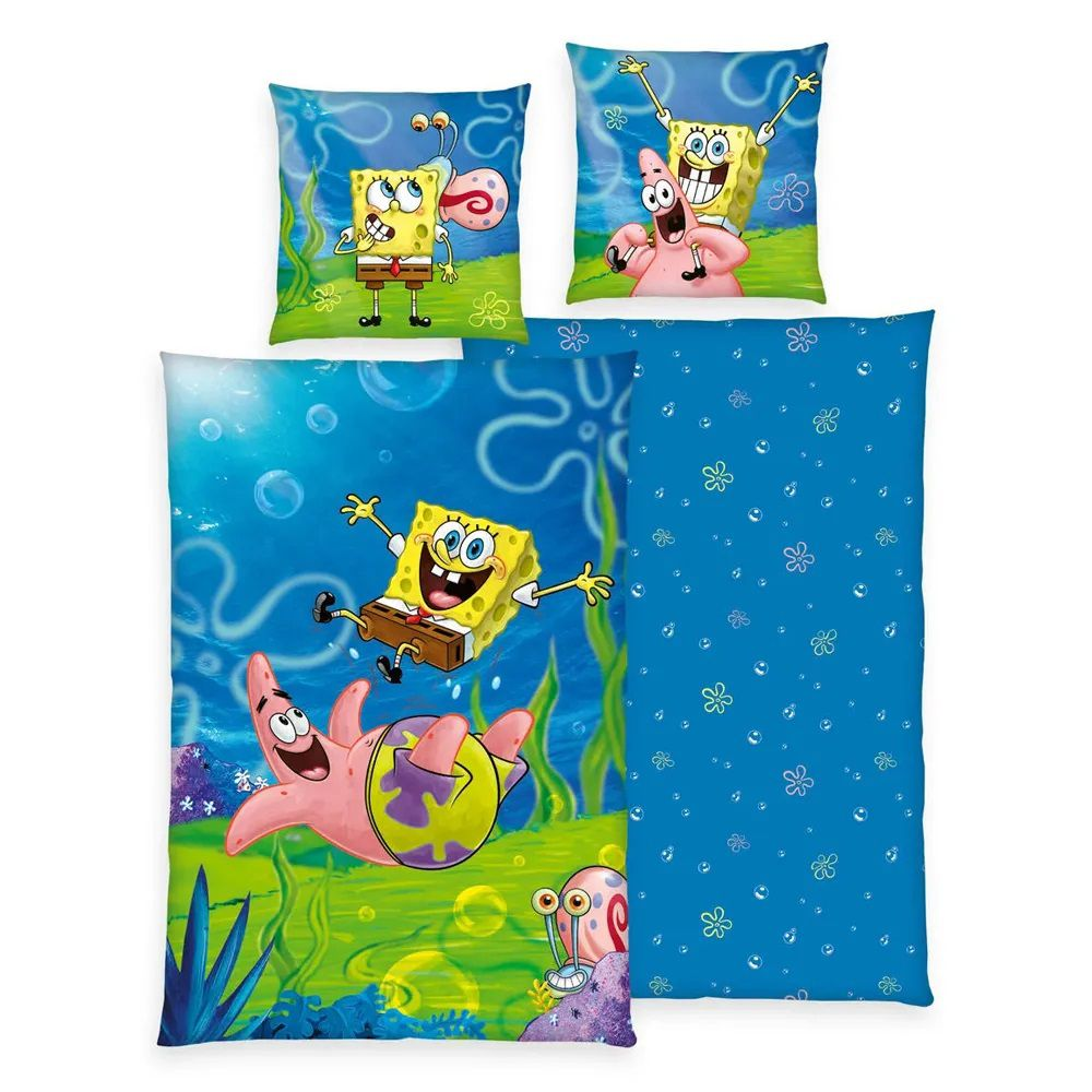 Svampebob Firkant Sengetøj 140×200 cm