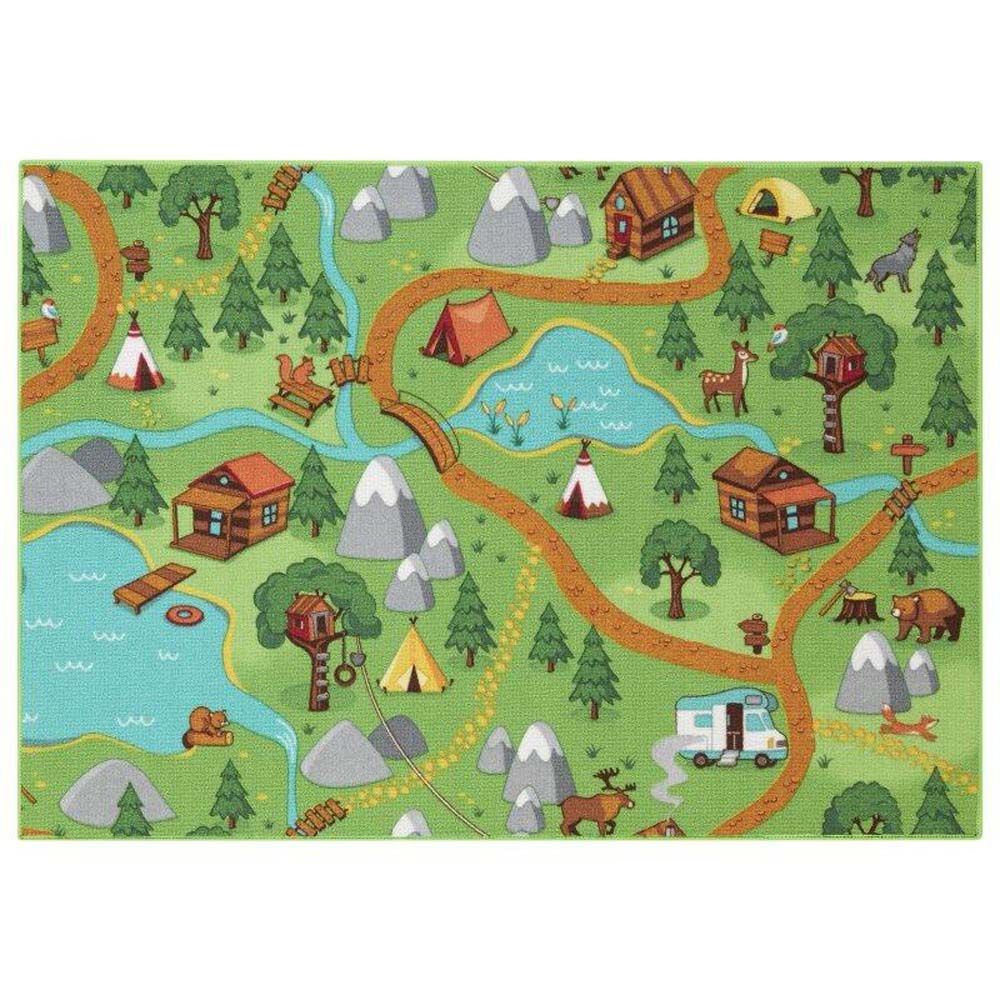 Gulvtæppe, Legetæppe Hike Town 95 x 133