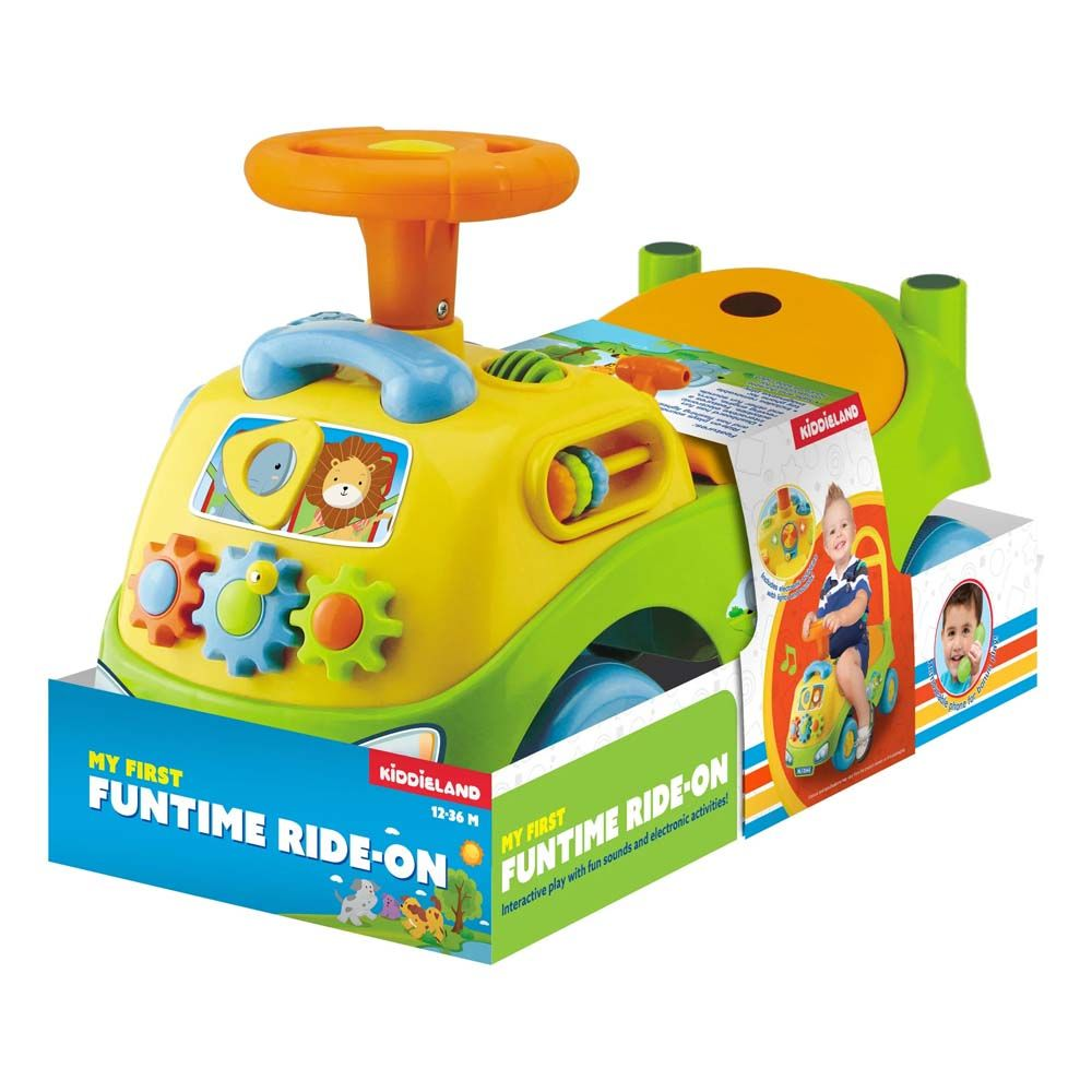 Kiddieland Gåbiler Funtime Grøn