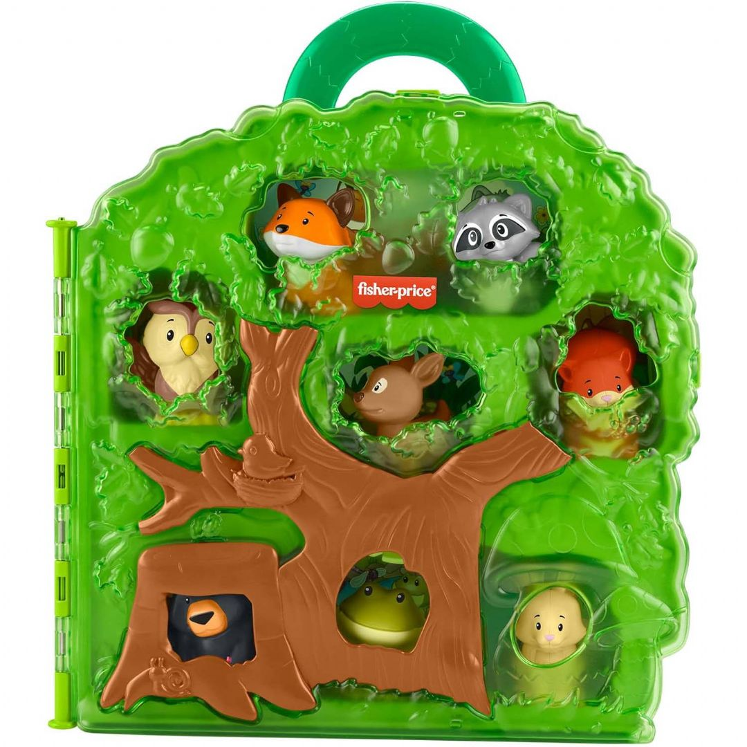 Fisher Price Carry Case m. Figurer