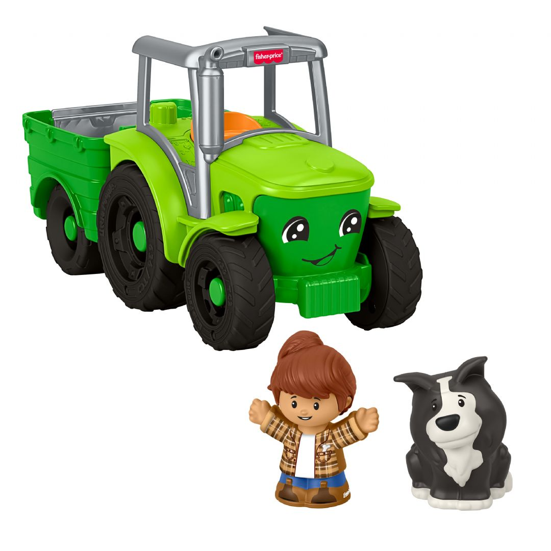 Fisher Price Push + Play Traktor