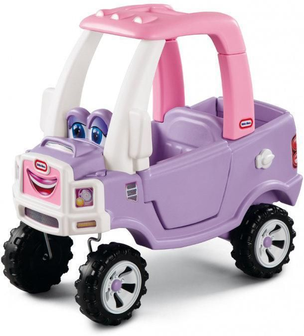 Lyserød Coupe Truck Gåbil
