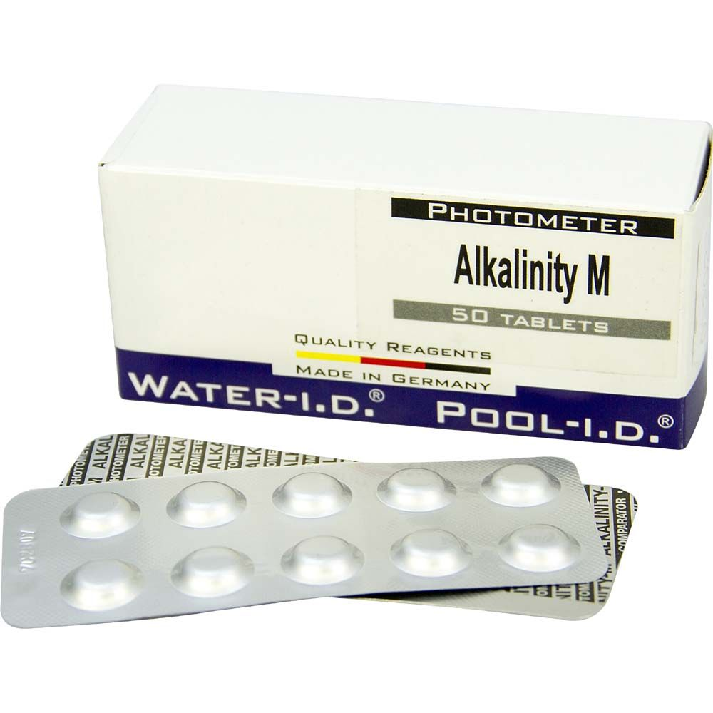 Pool Lab Refill Alkalinity-M, 50 tabs