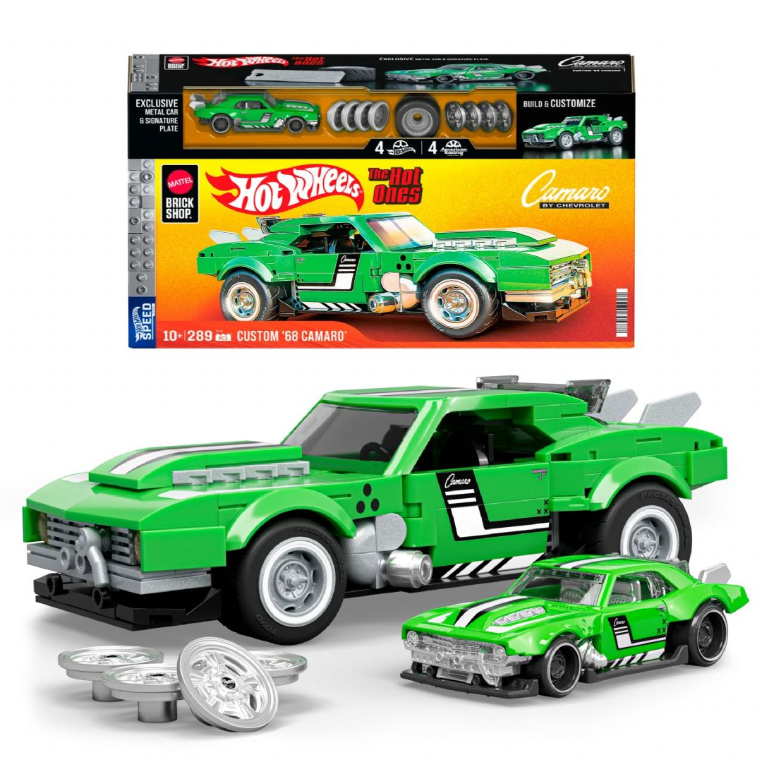 Hot Wheels Brick Shop 1968 Camaro