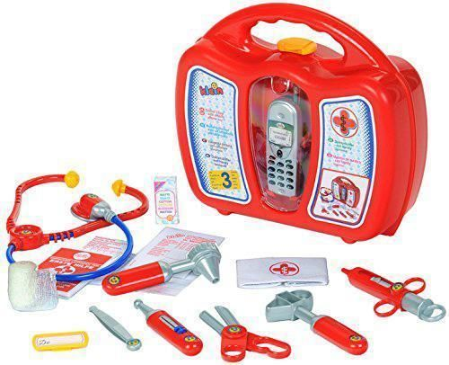 Lægetaske med mobiltelefon
