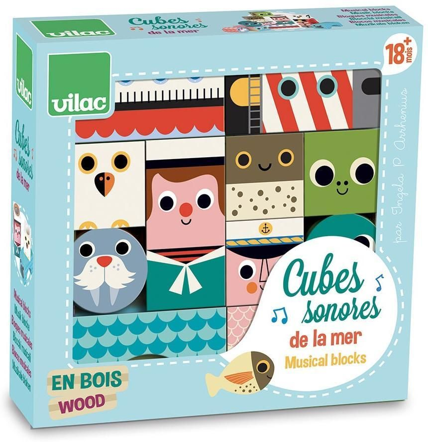 Træklodser m. lyd – Havet