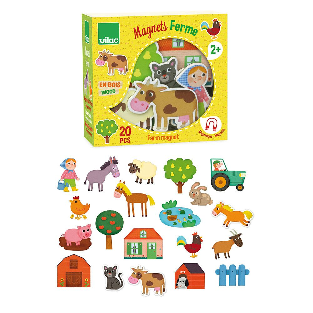 Vilac – Bondegårdsmagneter