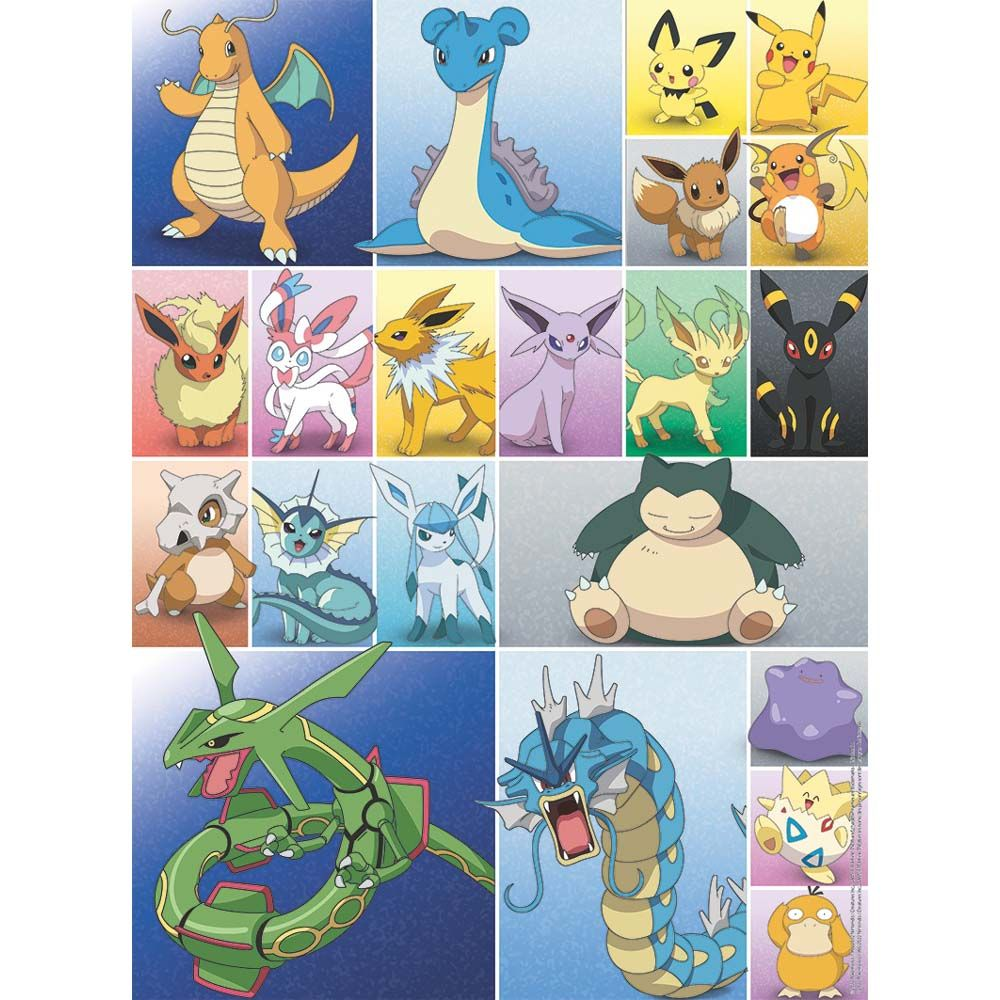 Pokémon Samling 2×500 Brikker
