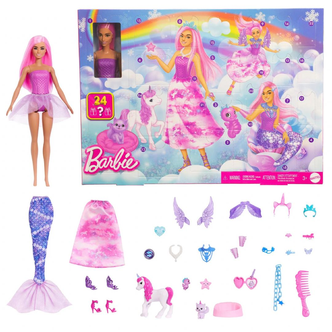 Barbie Fantasy Julekalender 2025