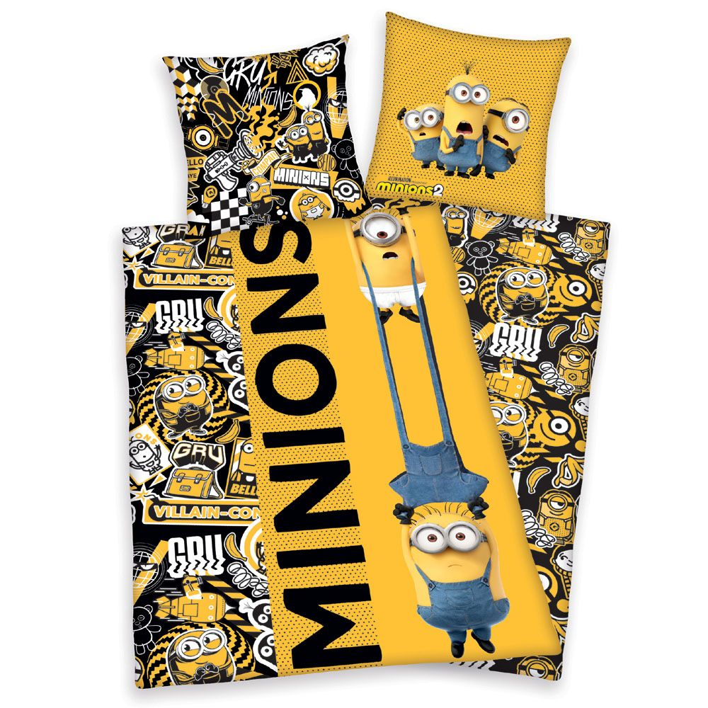 Minions Sengetøj 140×200 cm