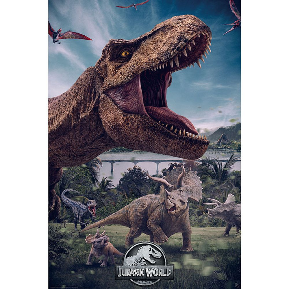 Jurassic World Plakat 91,5×61 cm