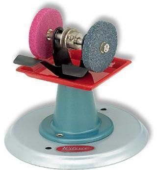 Slibebord med 2 stene