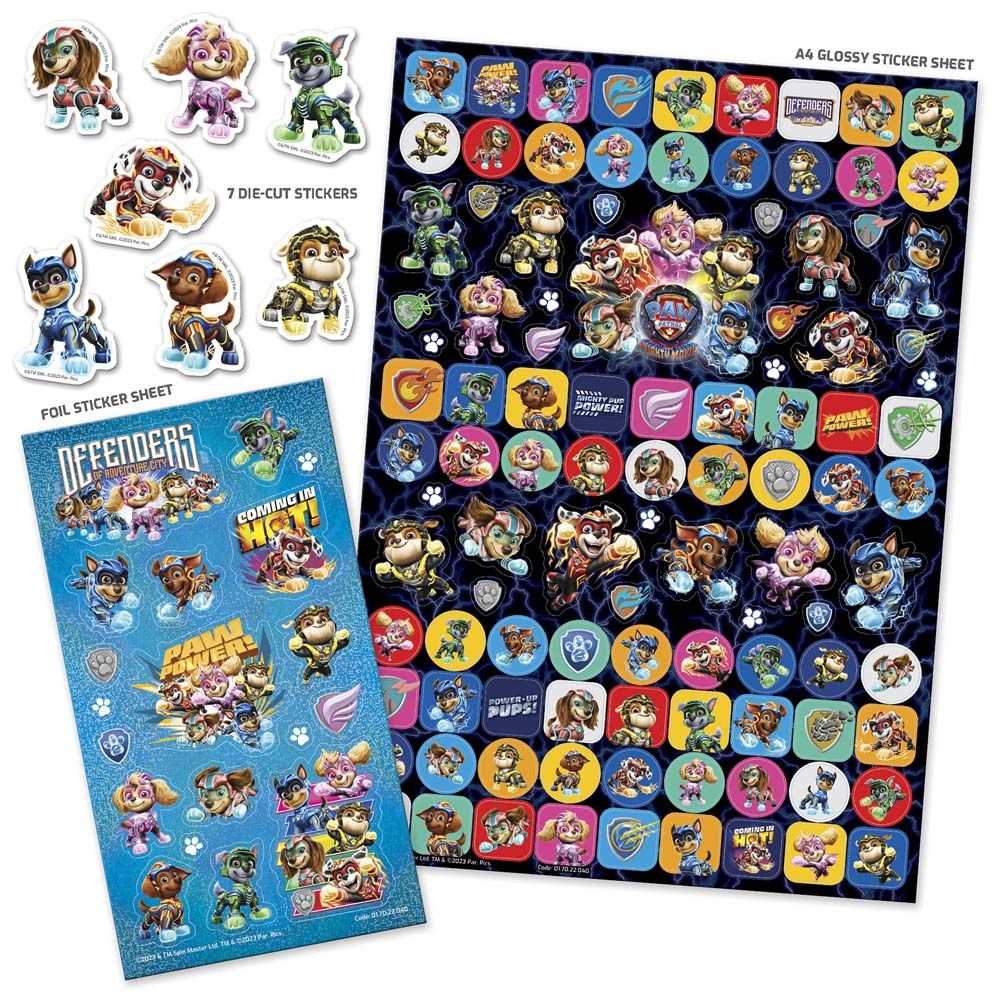 Paw Patrol Klistermærker Mega Pack
