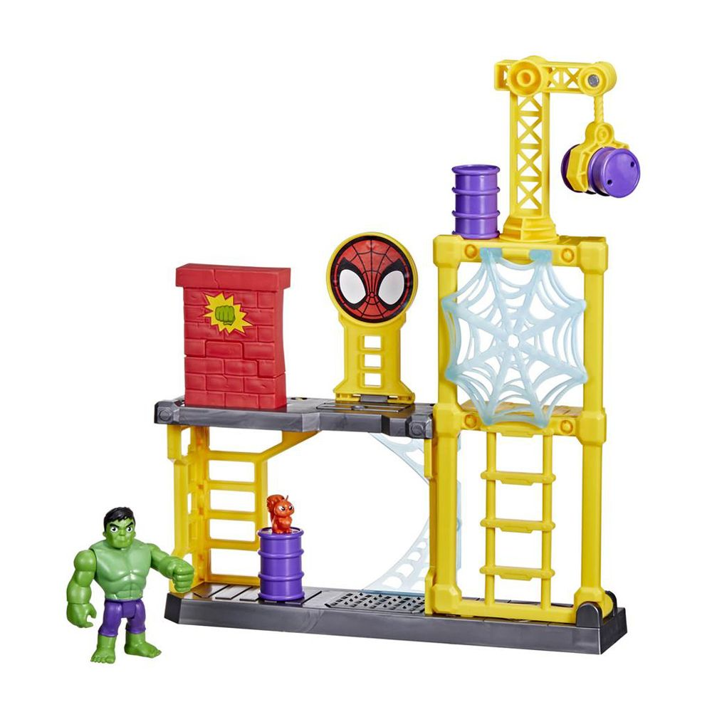 Spidey og Hulk Playset