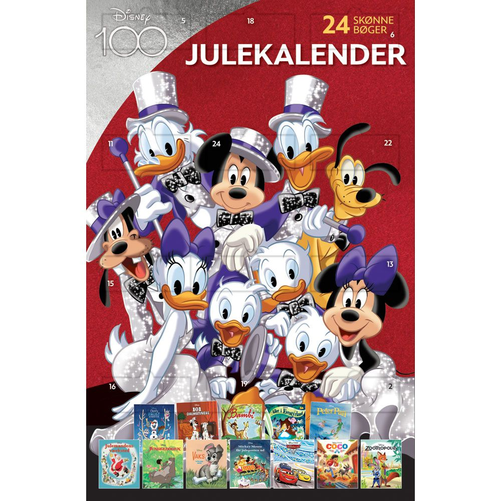 Disney Julekalender – 24 Historiebøger