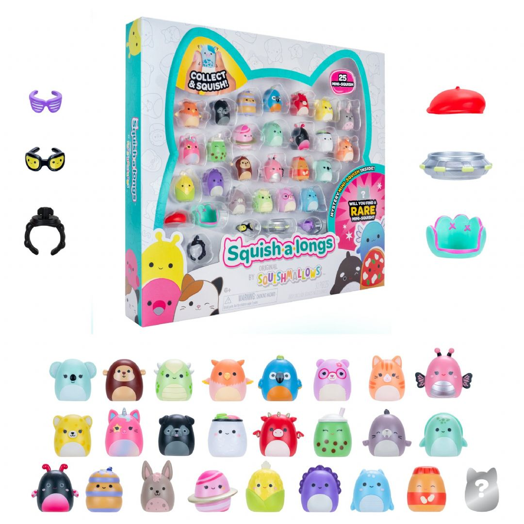 Squish-a-longs 2,5 cm 25 Pack