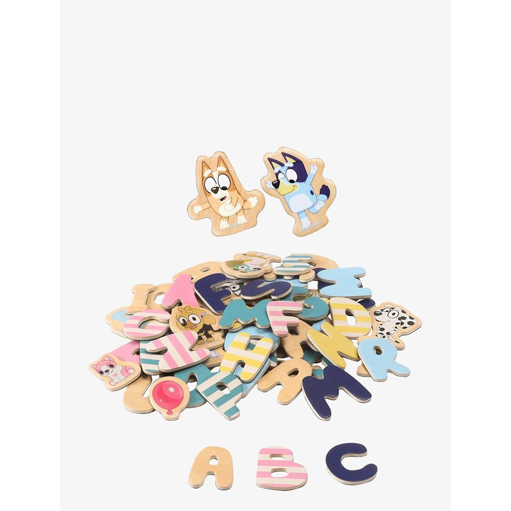 Bluey magnetiske bogstaver