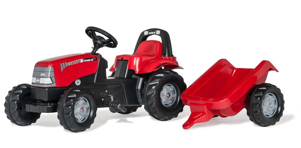 RollyKid Case CVX 1170 Traktor m trailer