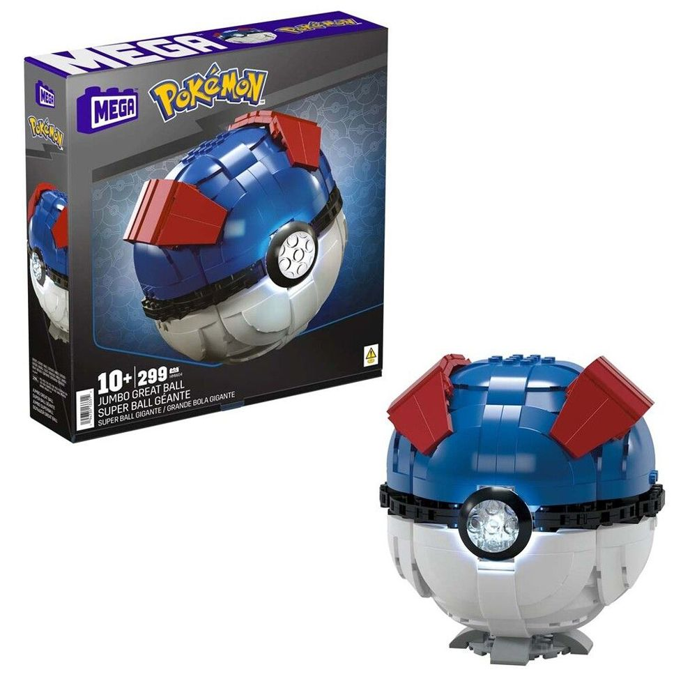Mega Bloks Pokemon Jumbo Great Ball