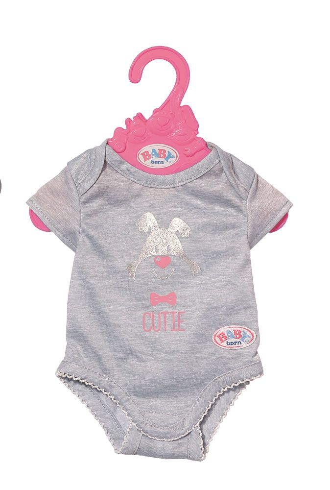 Baby Born Sparkedragt Grå