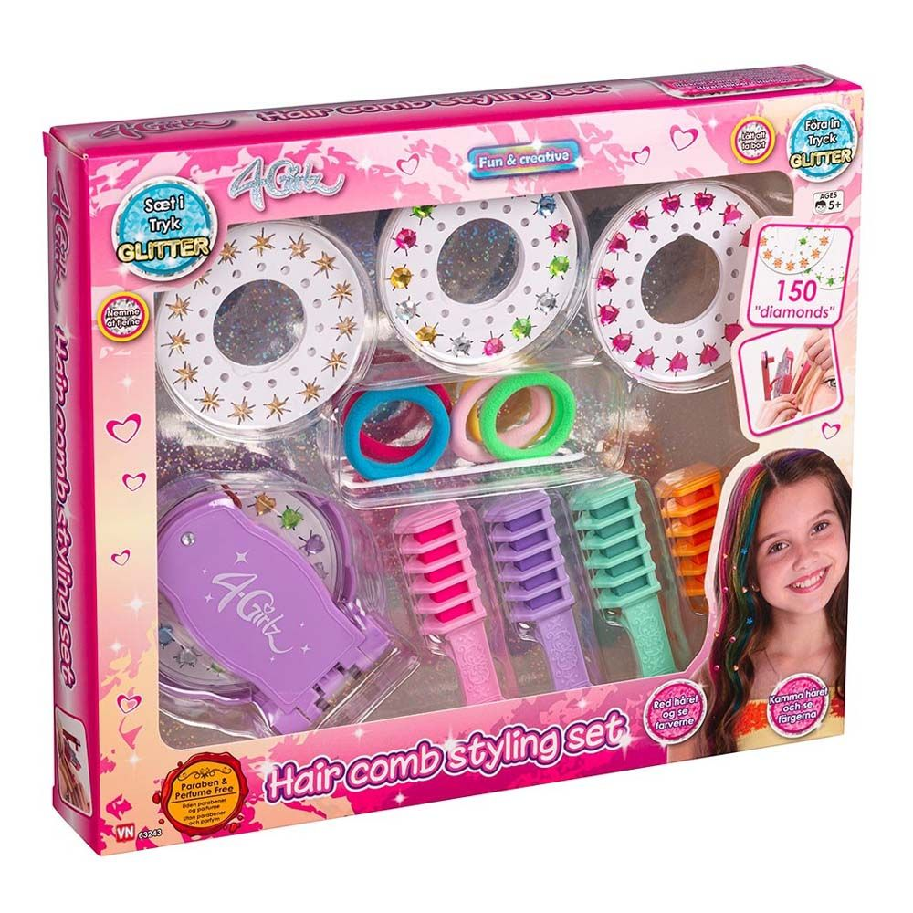 Hårpyntesæt med Kamme