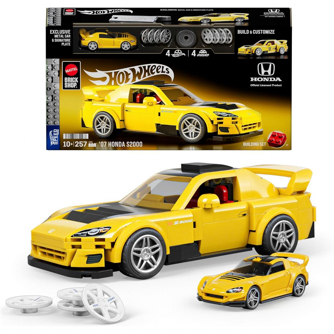 Hot Wheels Brick Shop Honda S2000