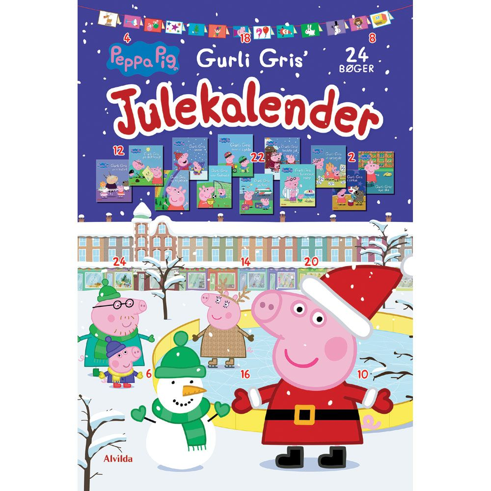 Gurli Gris Julekalender – 24 Historiebøg