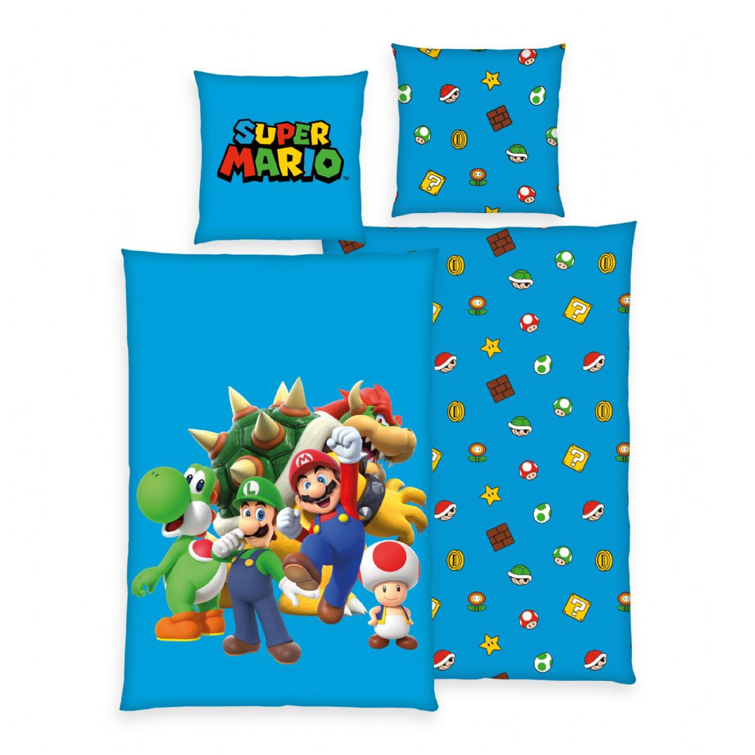 Super Mario Sengetøj 140x200cm