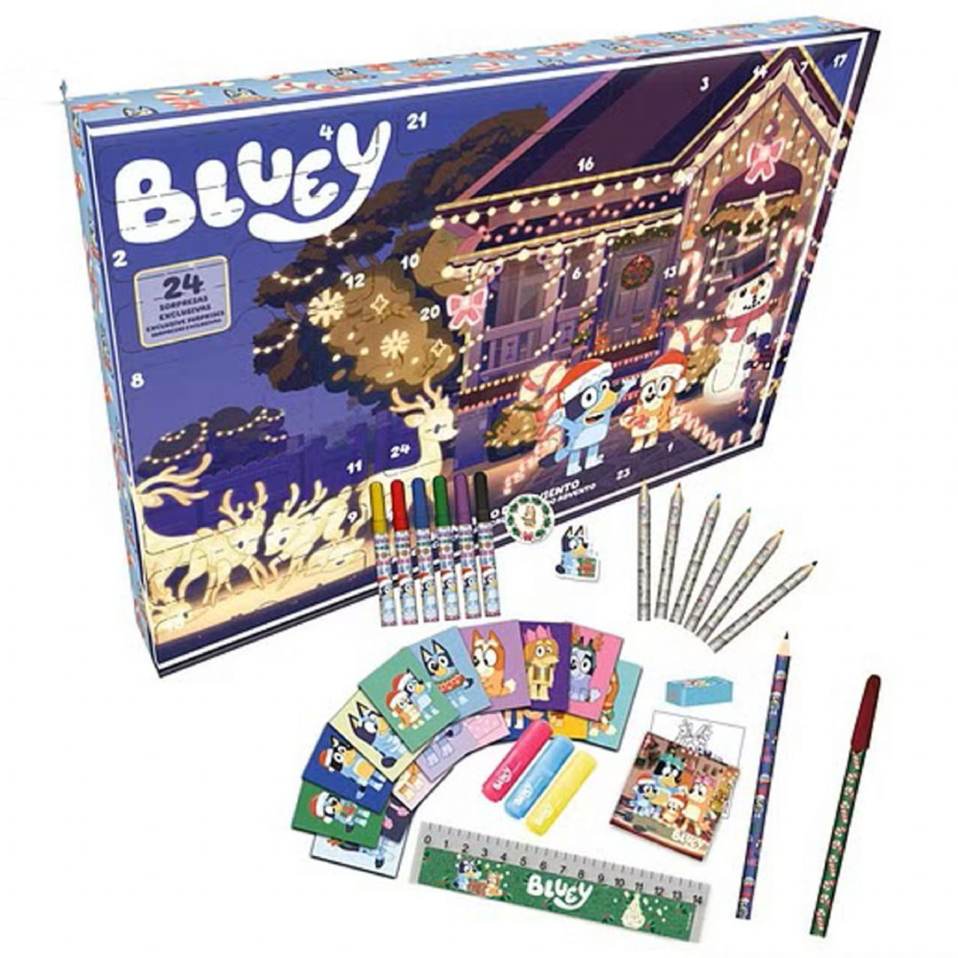 Bluey Julekalender – 24 overraskelser