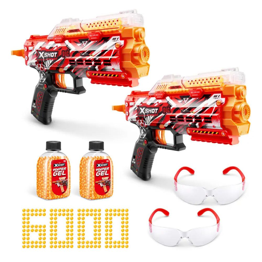 X-Shot Hyper Gel Pistol Sæt