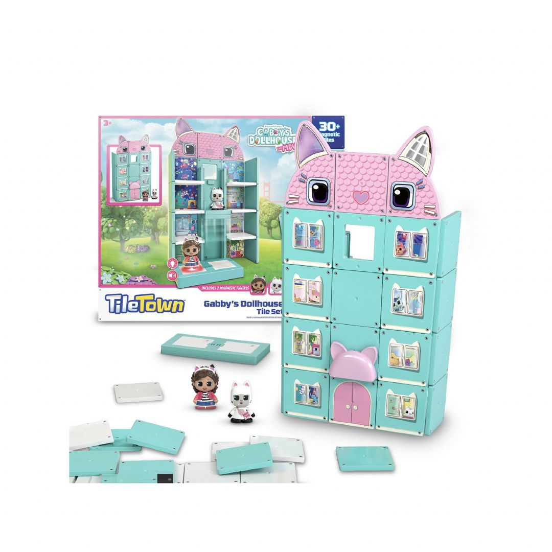 Tile Town Gabby Magnetisk Legesæt