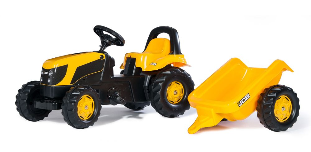 RollyKid JCB med anhænger