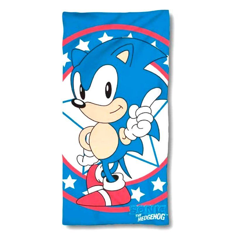 Sonic the Hedgehog Håndklæde 70x140cm