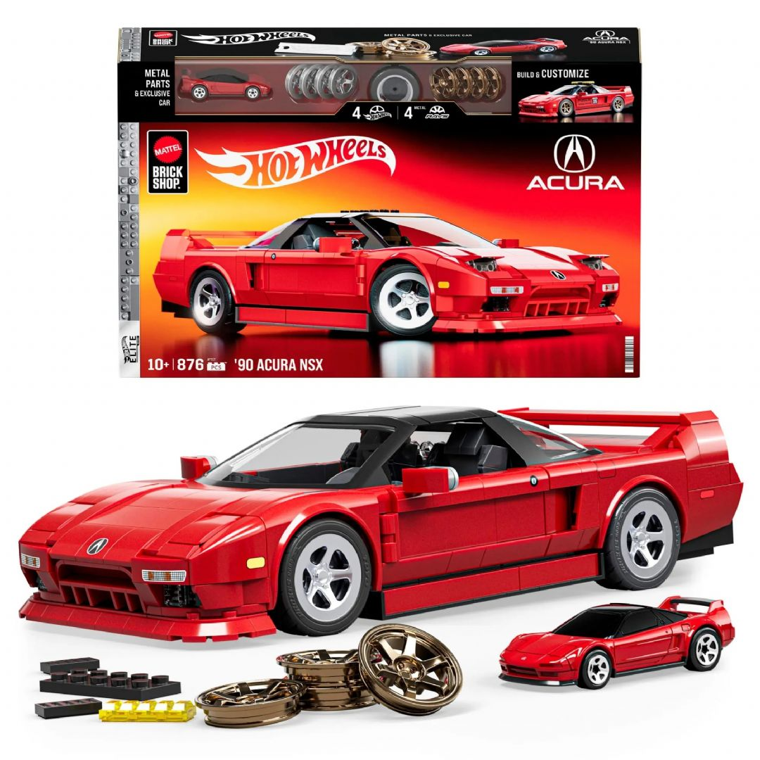 Hot Wheels Brick Shop Acura NSX