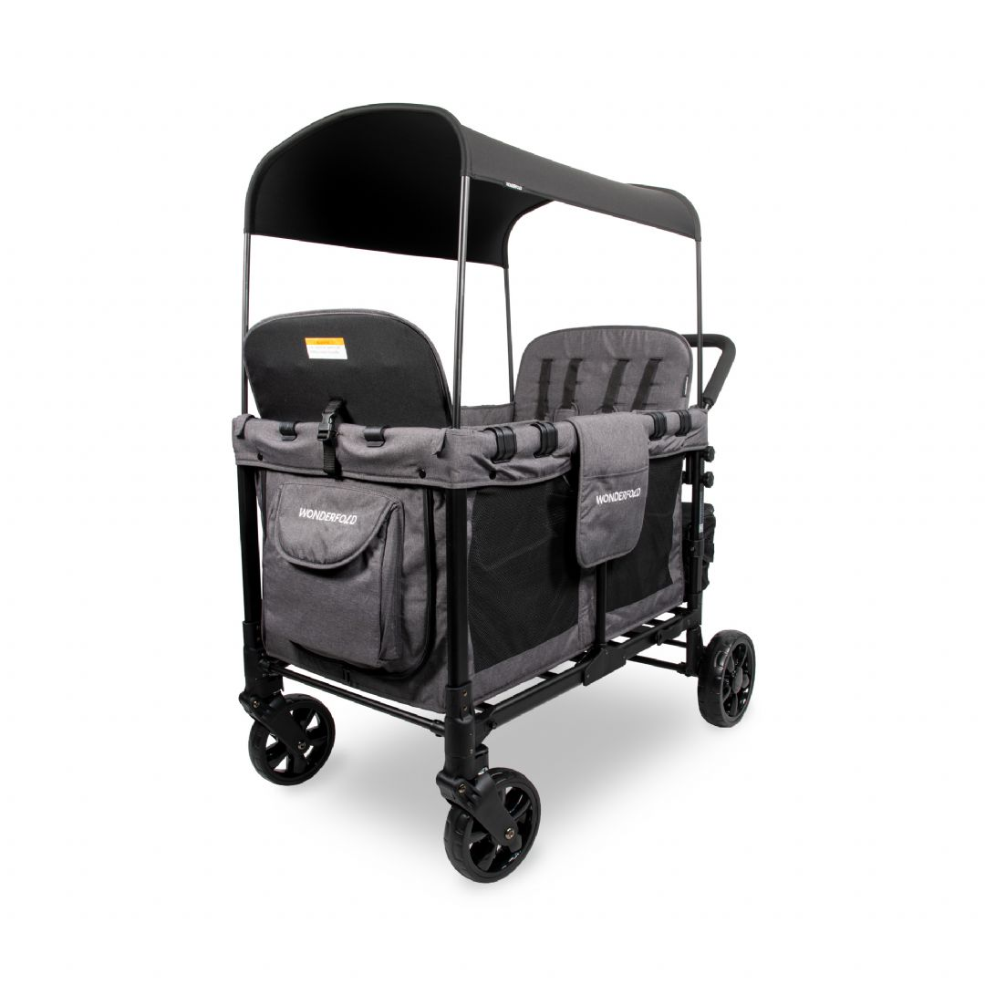 Original Quad Foldbar Trækvogn – Grå